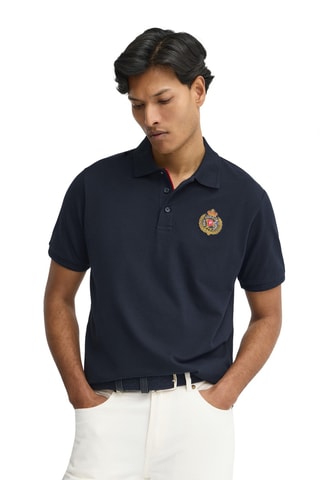 Polo regular - Bleu marine