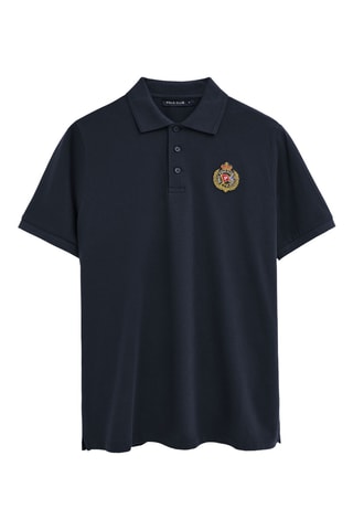 Polo regular - Bleu marine