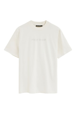 T-shirt oversize - Blanc