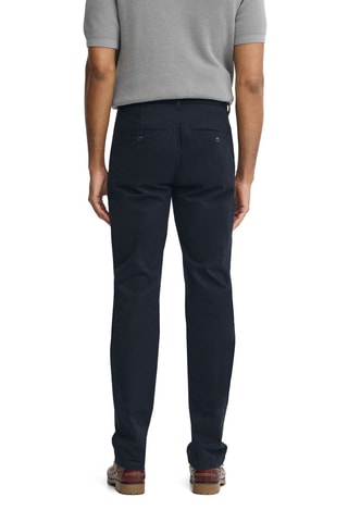 Pantalon slim - Bleu marine