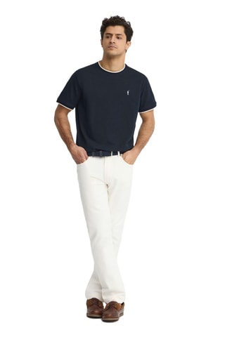 T-shirt regular - Bleu marine