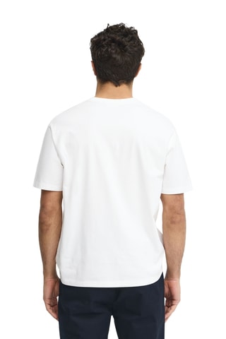 T-shirt relaxed - Blanc