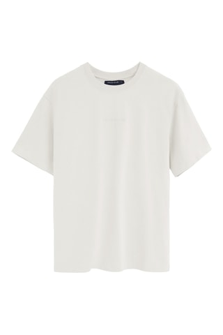 T-shirt relaxed - Blanc