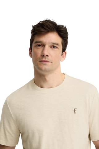 T-shirt loose - Beige