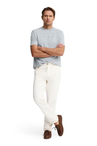 T-shirt oversize - Bleu clair