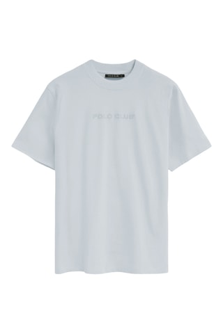 T-shirt oversize - Bleu clair