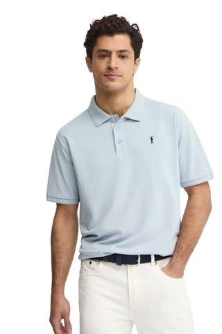 Polo regular - Bleu clair