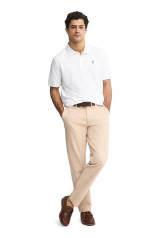Polo regular - Blanc