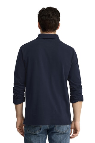 Polo loose - Bleu marine