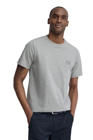 T-shirt regular - Gris chiné