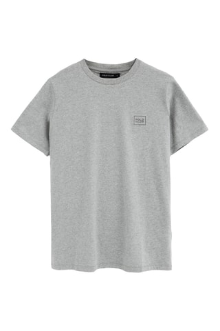 T-shirt regular - Gris chiné