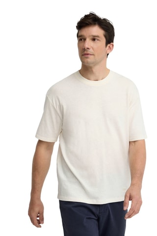 T-shirt loose en lin - Écru