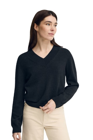 Pull regular - Bleu marine