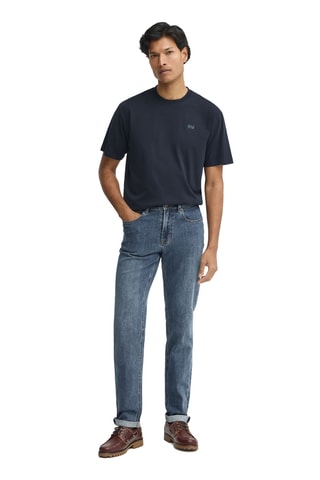T-shirt loose - Bleu marine