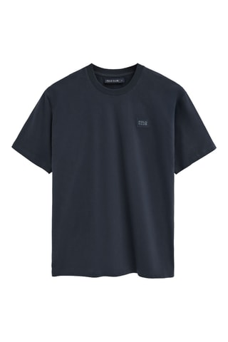 T-shirt loose - Bleu marine