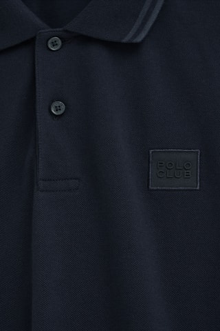 Polo loose - Bleu marine
