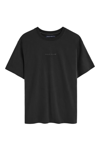 T-shirt relaxed - Noir
