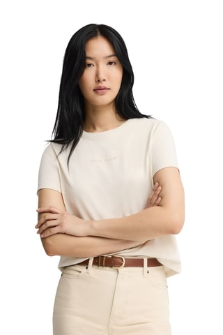 T-shirt regular - Écru