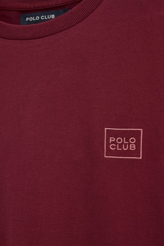 T-shirt regular - Rouge foncé
