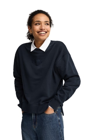Sweat regular - Bleu marine