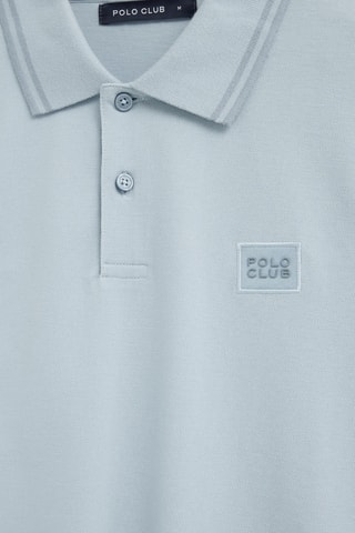 Polo loose - Bleu clair