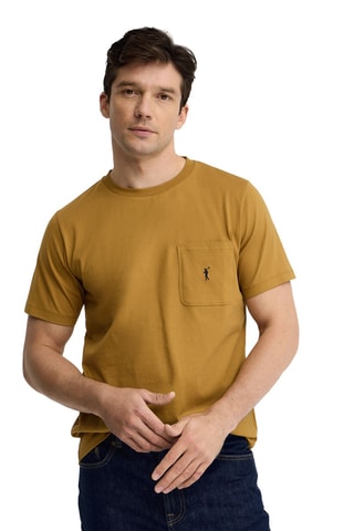 T-shirt regular - Moutarde