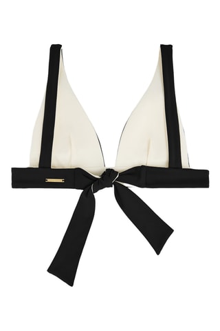 Haut de maillot - Noir et écru