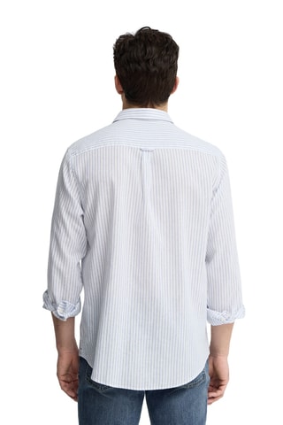 Chemise regular en lin - Blanc