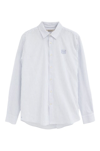 Chemise regular en lin - Blanc