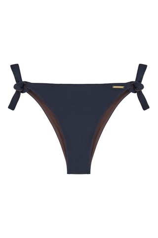 Bas de maillot - Bleu marine et marron