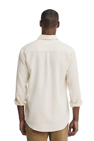 Chemise regular en lin - Beige