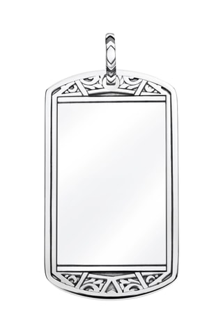 Pendentif - Argent et œil-de-tigre