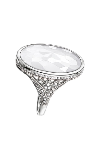 Bague - Argent et diamants