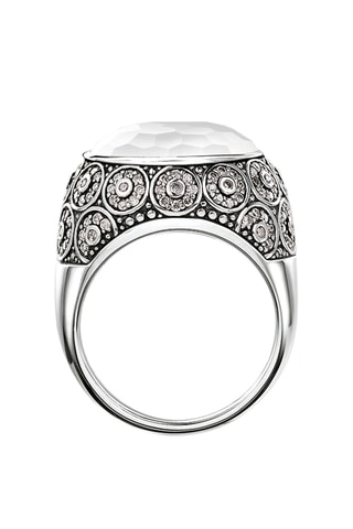 Bague - Argent et diamants