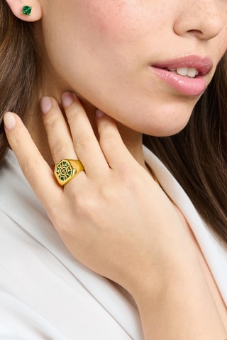 Bague - Plaqué or jaune