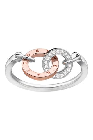 Bague - Or rose et diamants