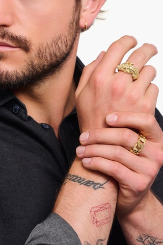 Bague - Plaqué or jaune