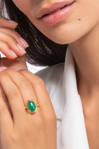 Bague - Plaqué or jaune