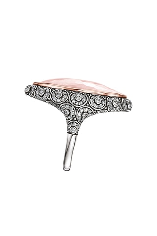 Bague - Or rose et diamants