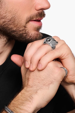 Bracelet - Argent et onyx