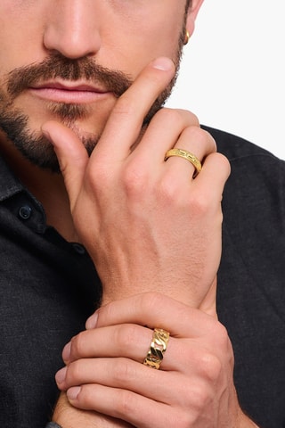 Bague - Plaqué or jaune