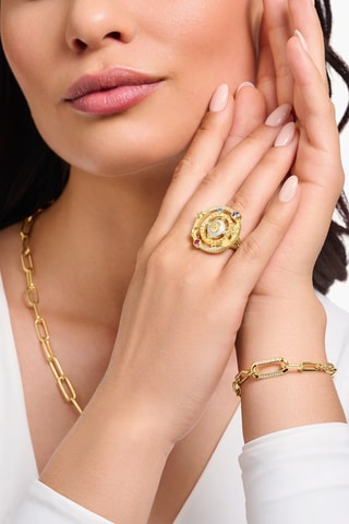 Bague - Plaqué or jaune