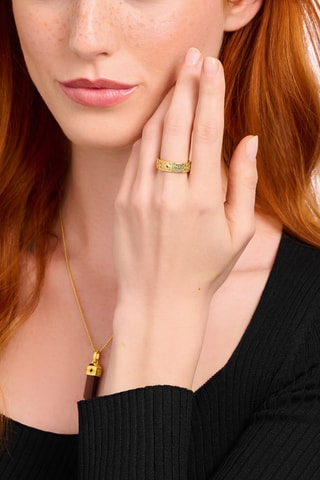 Bague - Plaqué or jaune