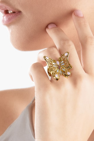 Bague - Plaqué or jaune