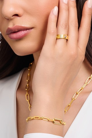 Bague - Plaqué or jaune