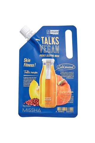 Mascarilla de noche Talks Vegan Squeeze - 10 g - Missha