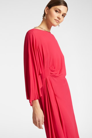 Vestido recto - Rojo
