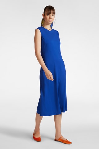 Vestido midi - Azul