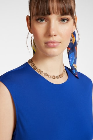 Vestido midi - Azul