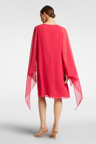 Vestido recto - Rojo